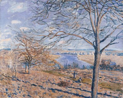 Ufer des Loing von Alfred Sisley